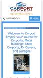 Mobile Screenshot of carportempire.com
